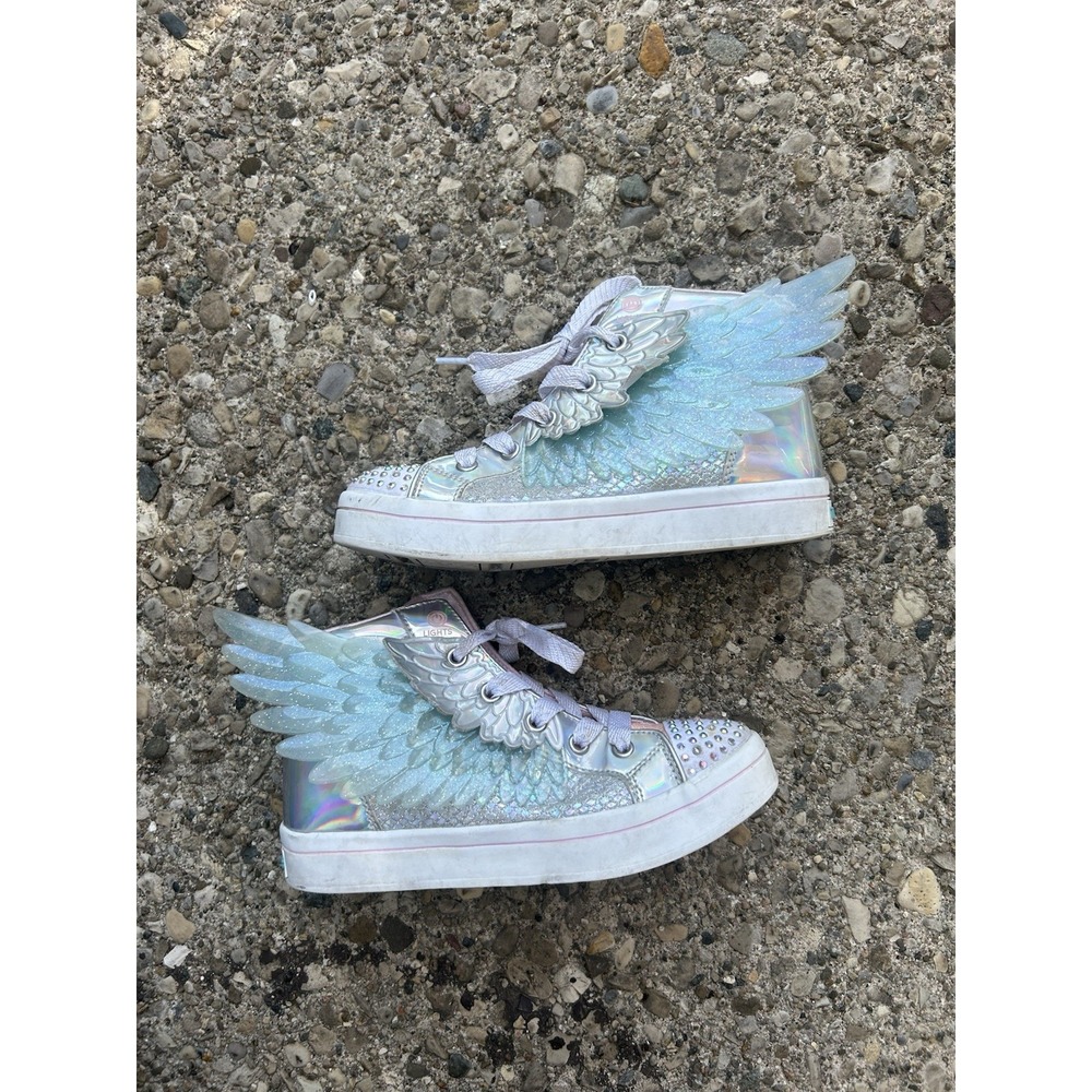 Girl's Shoes SKECHERS KIDS Shoes Size 2 Twinkle Toes Twi-Lites Wings